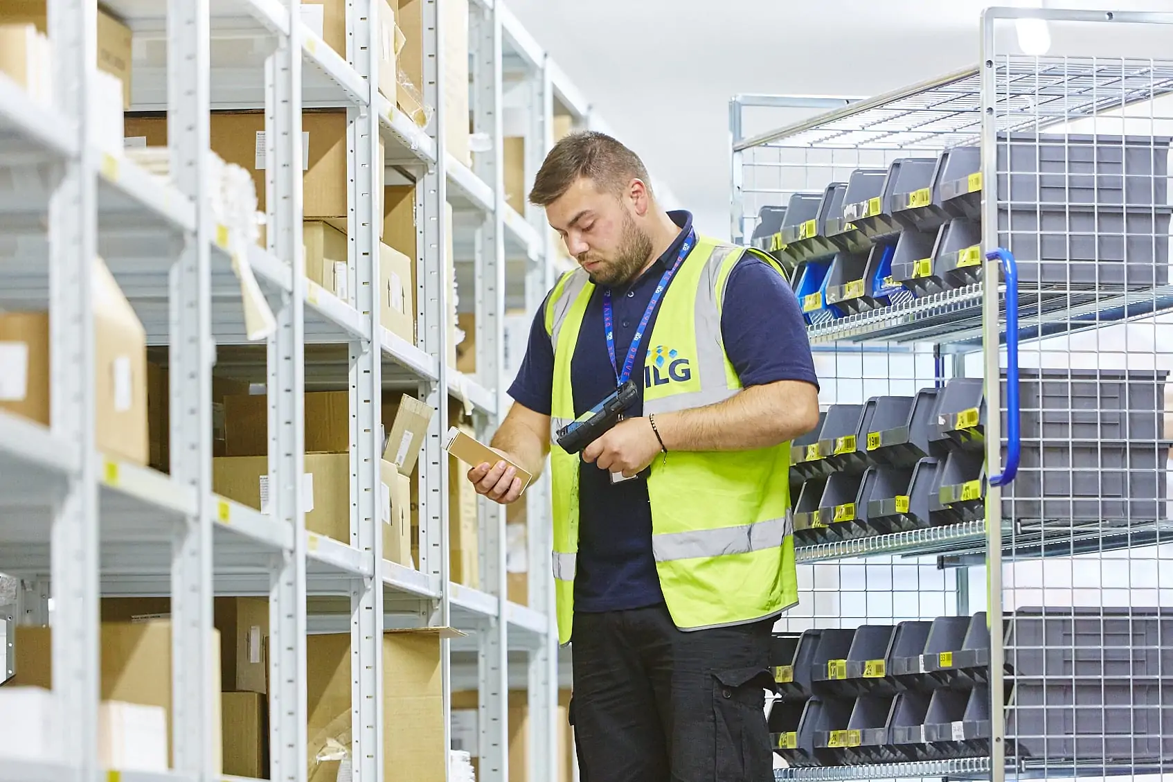 Scanning and picking at ILG