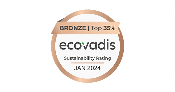 EcoVadis bronze award logo