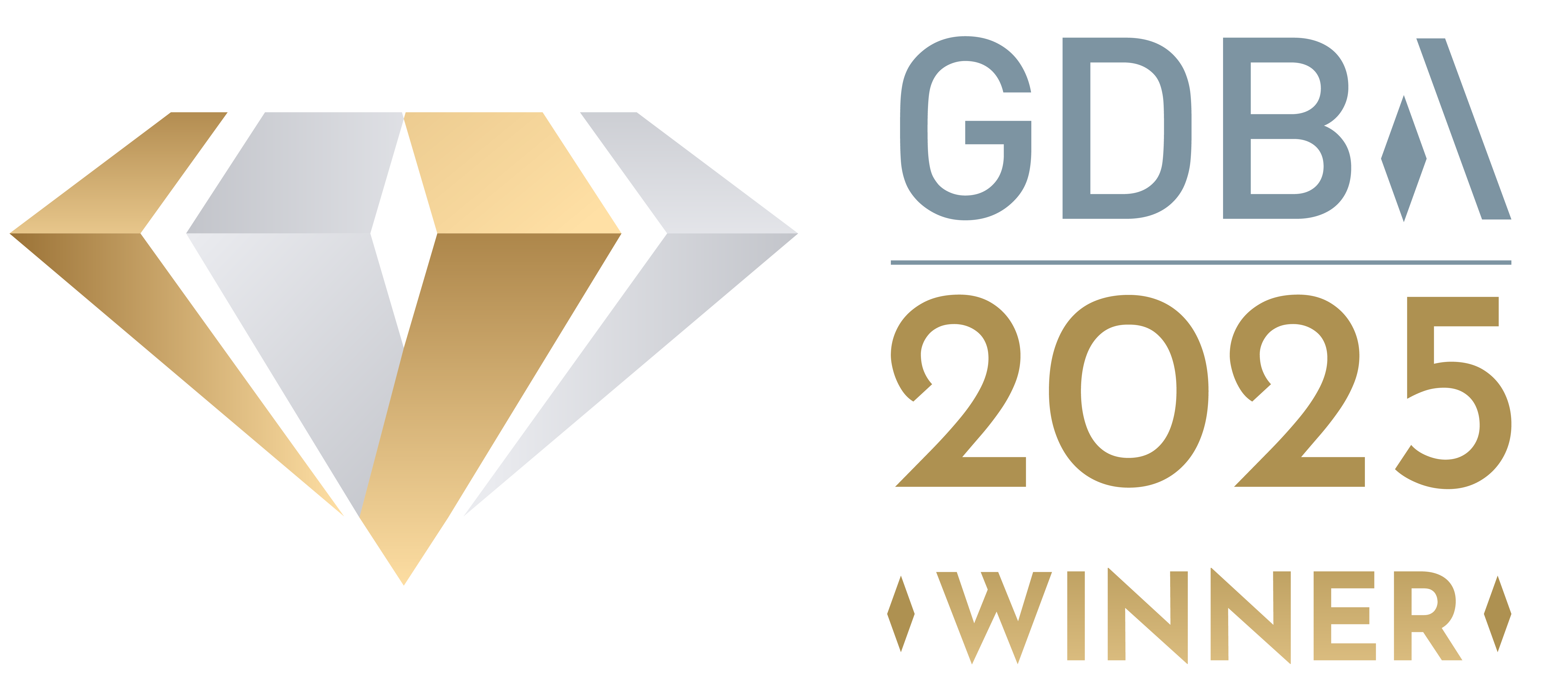GDBA award winner logo 2025
