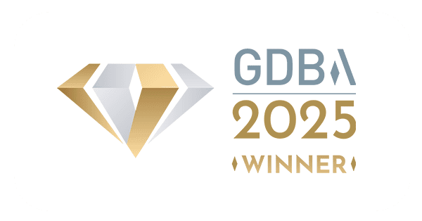 GDBA 2025 winner logo