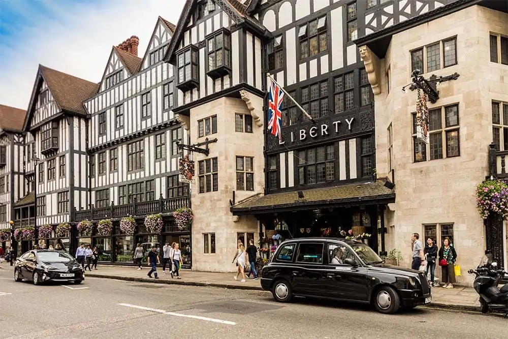 Liberty London shop front