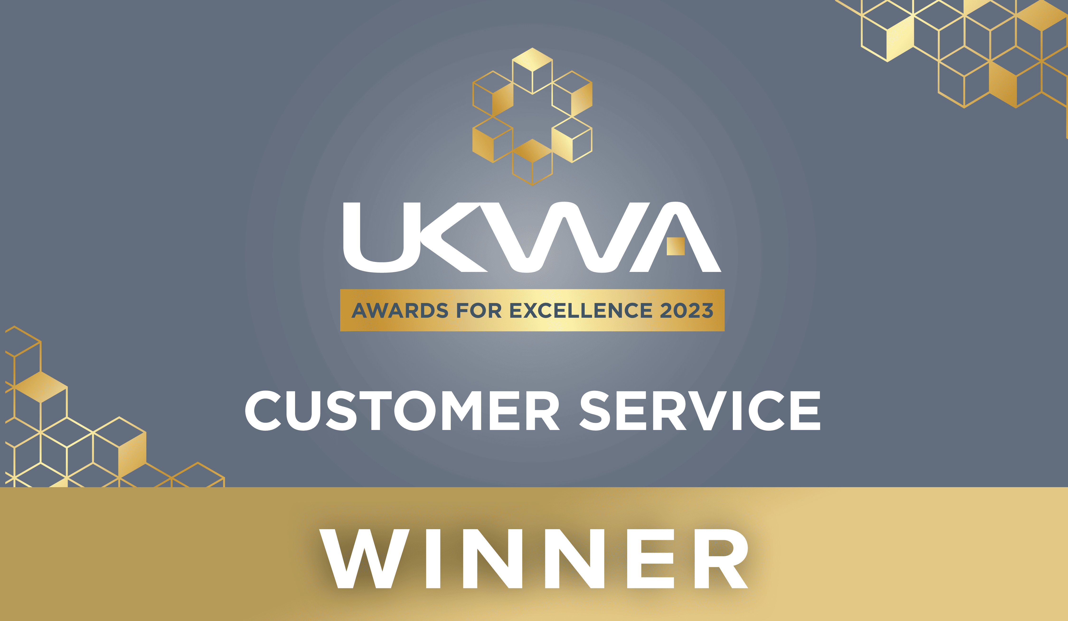 UKWA Customer Service Award Winner Logo