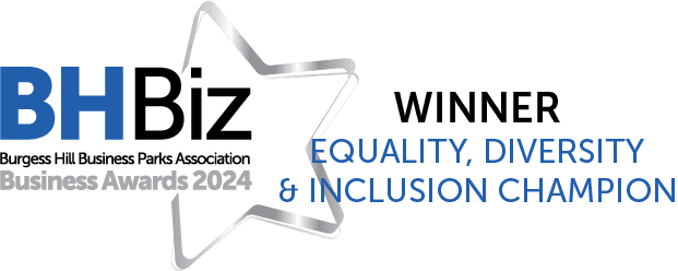 BHBiz Awards Equality, Diversity & Inclusion Champion Winner logo