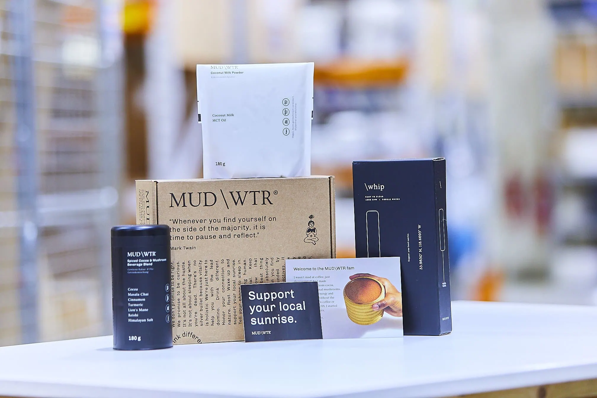 Mud water products