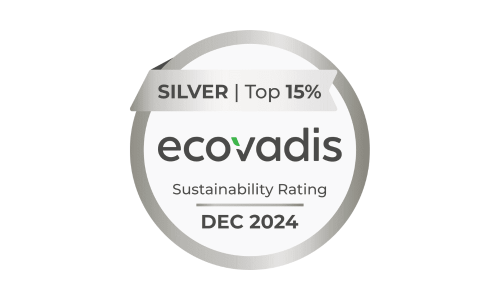EcoVadis silver badge