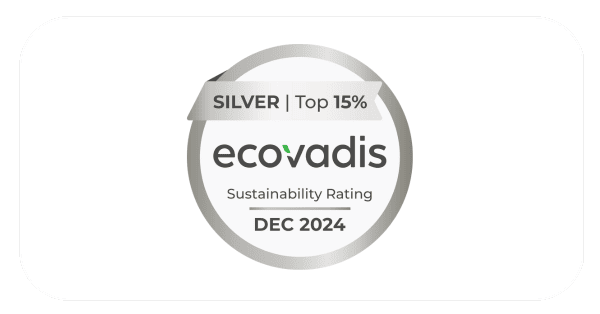 EcoVadis silver badge